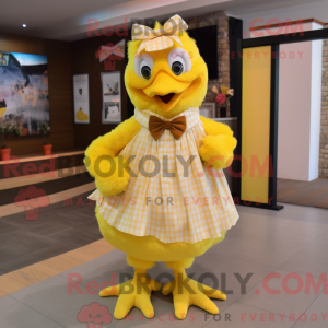 Personnage mascotte d une...