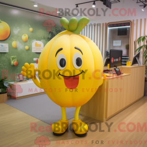 Mascot character of a...