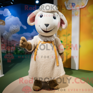 Mascot karakter van een...