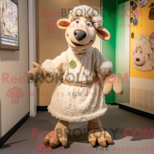 Mascot karakter van een...
