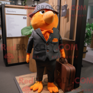 Mascot karakter van een...