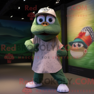 Mascot character of a Olive...