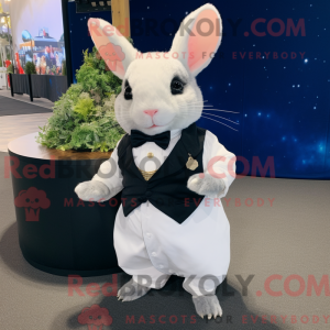 Mascot character of a White...