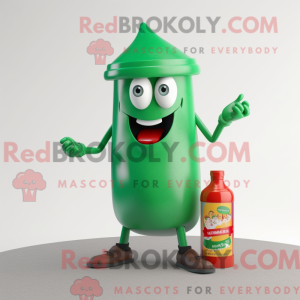 Mascot karakter van een...