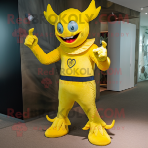 Lemon Yellow Devil mascotte...