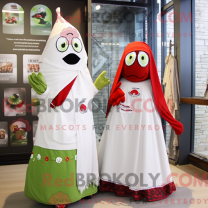 Mascot karakter van een...