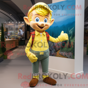 Personagem de máscara de um...