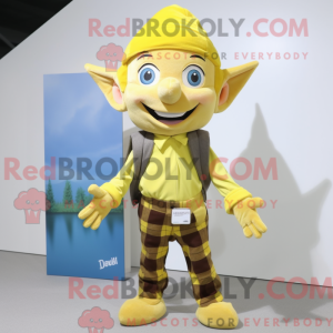 Mascottekarakter van een...