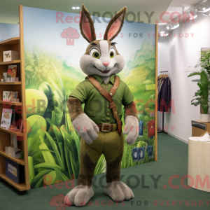 Mascot character of a Olive...