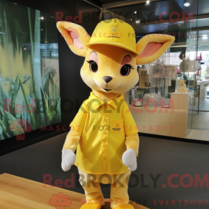 Mascot karakter van een...