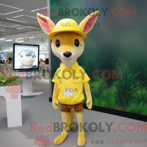 Mascot karakter van een...