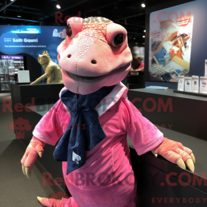 Personnage mascotte d un...