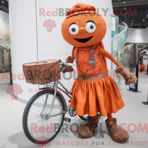 Mascottefiguur van een...