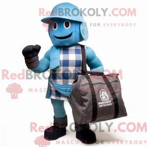 Personagem de máscara de um...