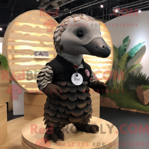 Mascot character of a Black...