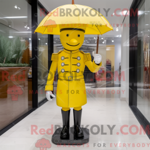 Mascot character of a Lemon...