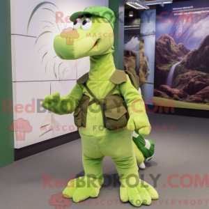 Mascot karakter van een...