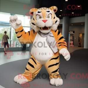 Mascottefiguur van een...