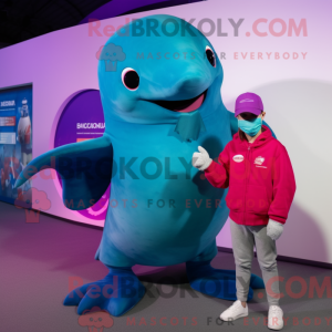 Mascot character of a...