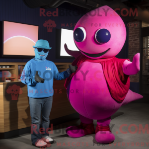 Mascot character of a...