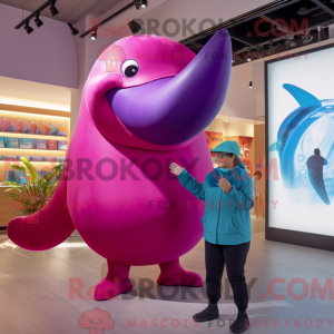 Mascottekarakter van een...