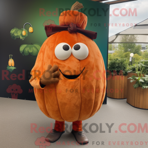 Mascot karakter van een...