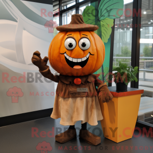 Mascot karakter van een...