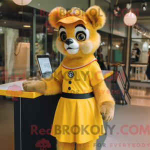 Mascot character of a...