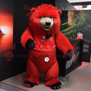Figura de máscara de um rød...