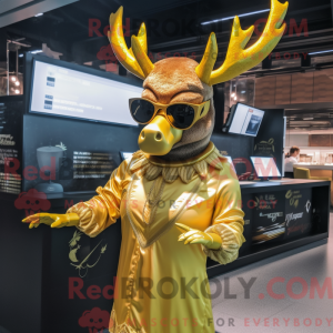 Personnage mascotte d un...