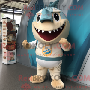 Mascot character of a Cream...