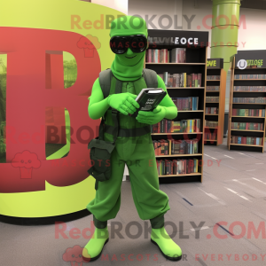 Mascot karakter van een...