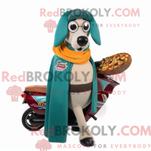 Postava maskota Teal Hot...