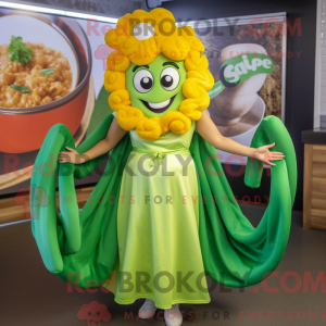 Postava maskota Olive Fried...