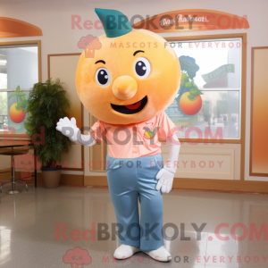 Postava maskota Peach Ice...