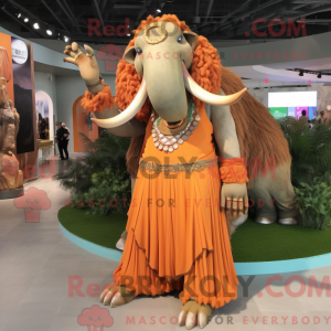 Mascottefiguur van een...