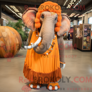 Mascottefiguur van een...