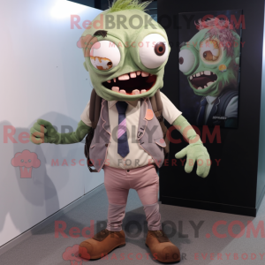 Maskotfigur av en...