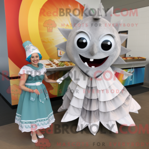 Mascottekarakter van een...