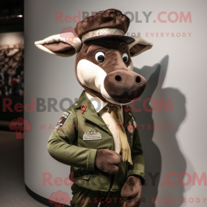 Mascottekarakter van een...