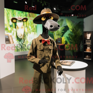 Personnage mascotte d un...