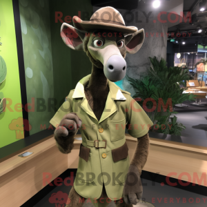 Mascottekarakter van een...