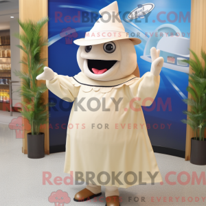 Mascottefiguur van een...
