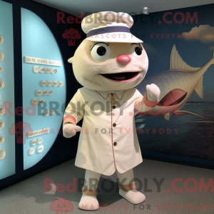 Mascot character of a Cream...