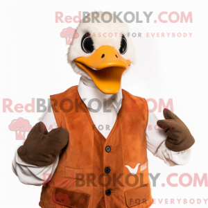 Mascot karakter van een...