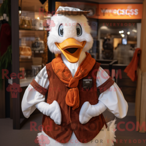 Mascot karakter van een...