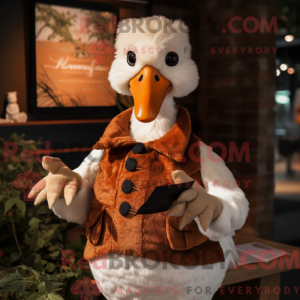 Mascot karakter van een...