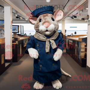 Mascottefiguur van een...