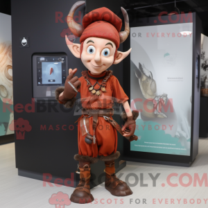 Mascot karakter van een...