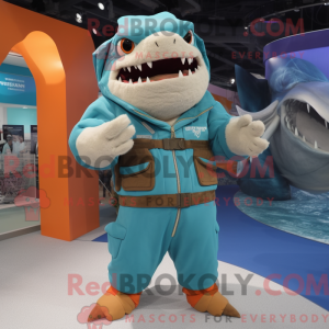 Personagem de máscara de um...